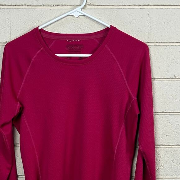 Patagonia Capilene Mid Weight Hot Pink Active Top size M - Picture 6 of 8